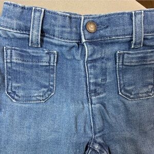 Cat & Jack flare blue denim jeans, kids girls size 3T